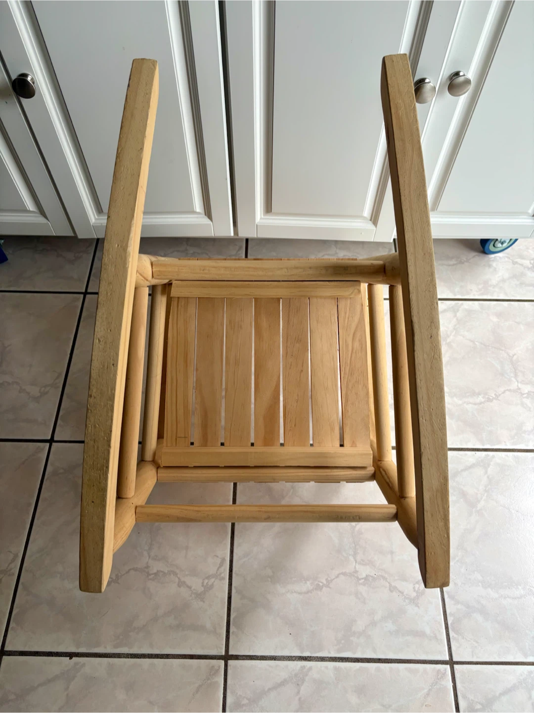 Toddler-Sized Wooden Rocking Chair - photo 4