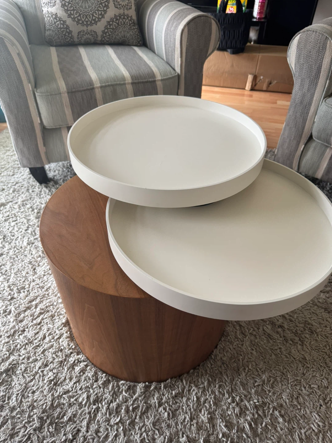 Furniture set (2 armchairs, 1 sofa, 1 coffee table) - photo 4