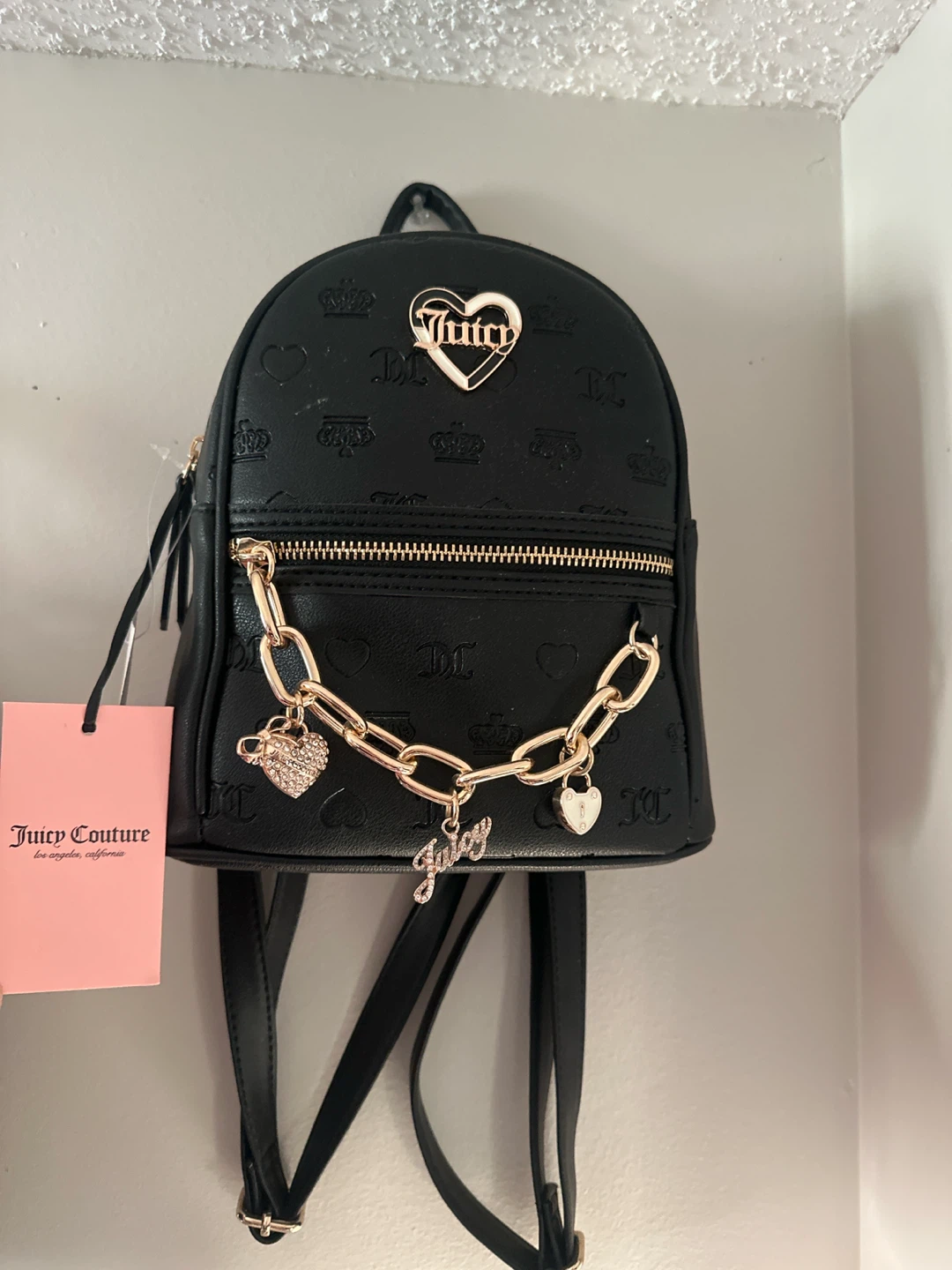 Juicy Couture Black Mini Backpack