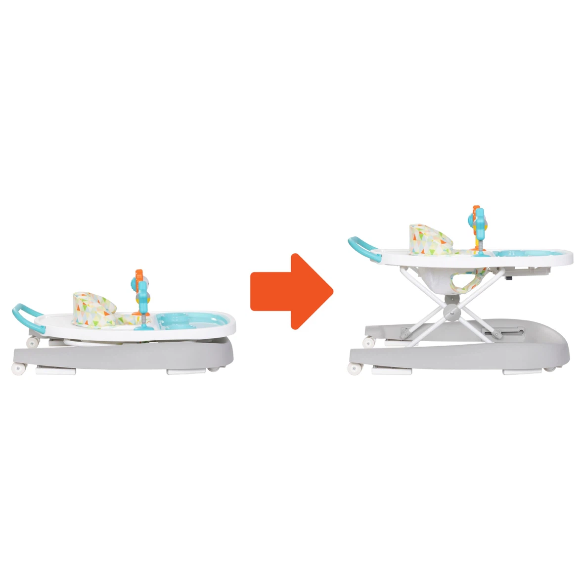 Smart Steps by Baby Trend Dine N’ Play 3-in-1 Feeding Walker - photo 2