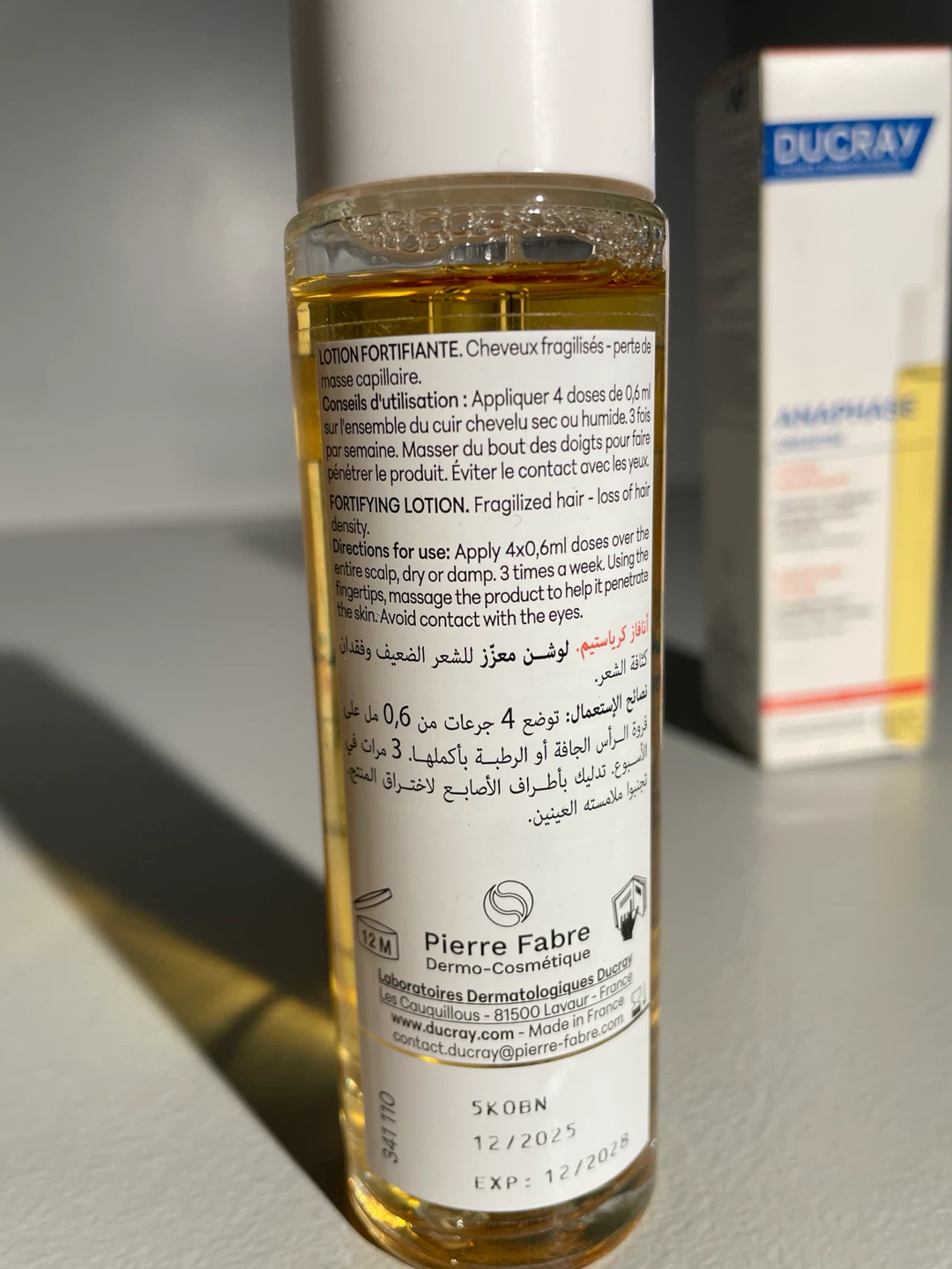 Ducray Anaphase Creastim Fortifying Lotion 60ml - photo 2
