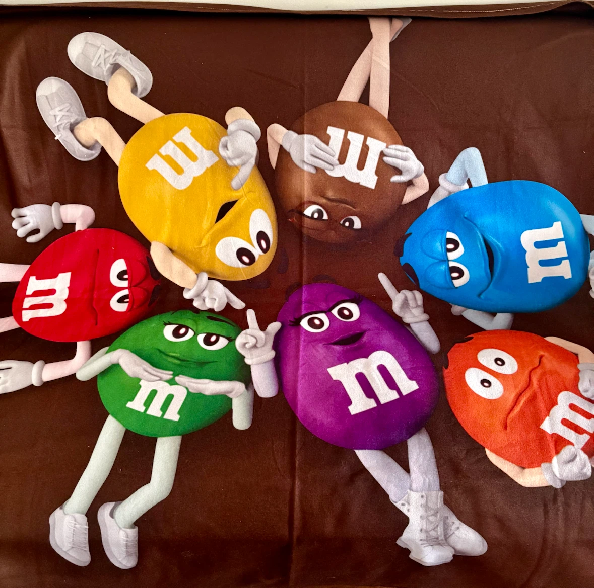 M&M's Character Fleece Throw Blanket