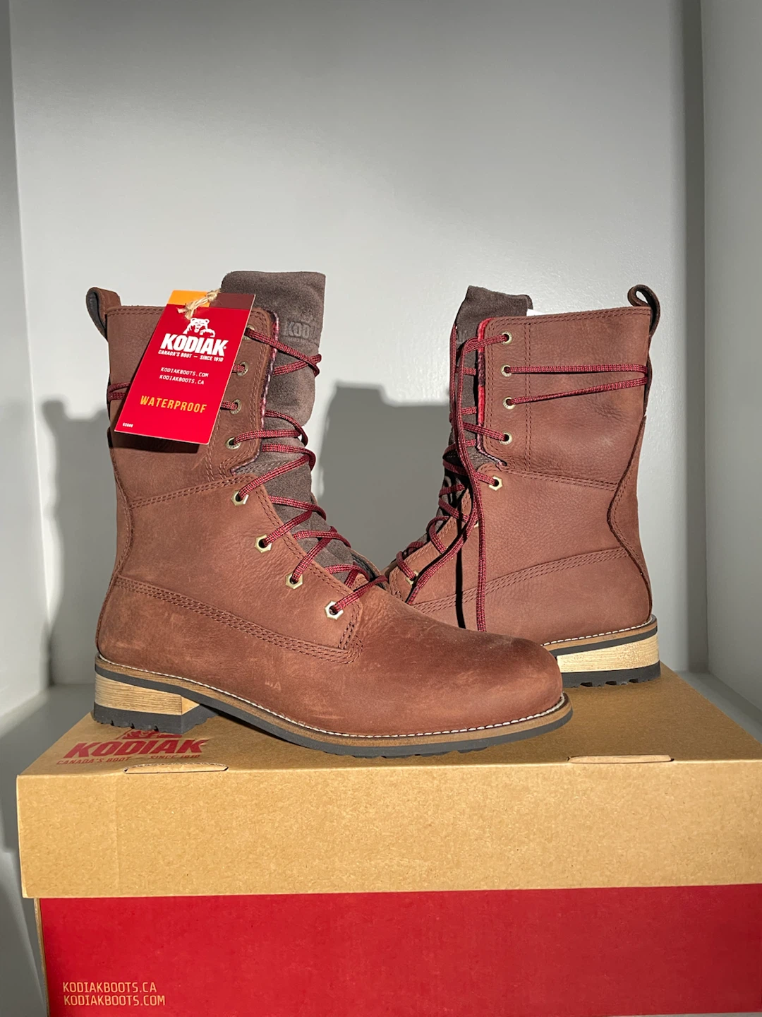Kodiak Waterproof Boots - Brown