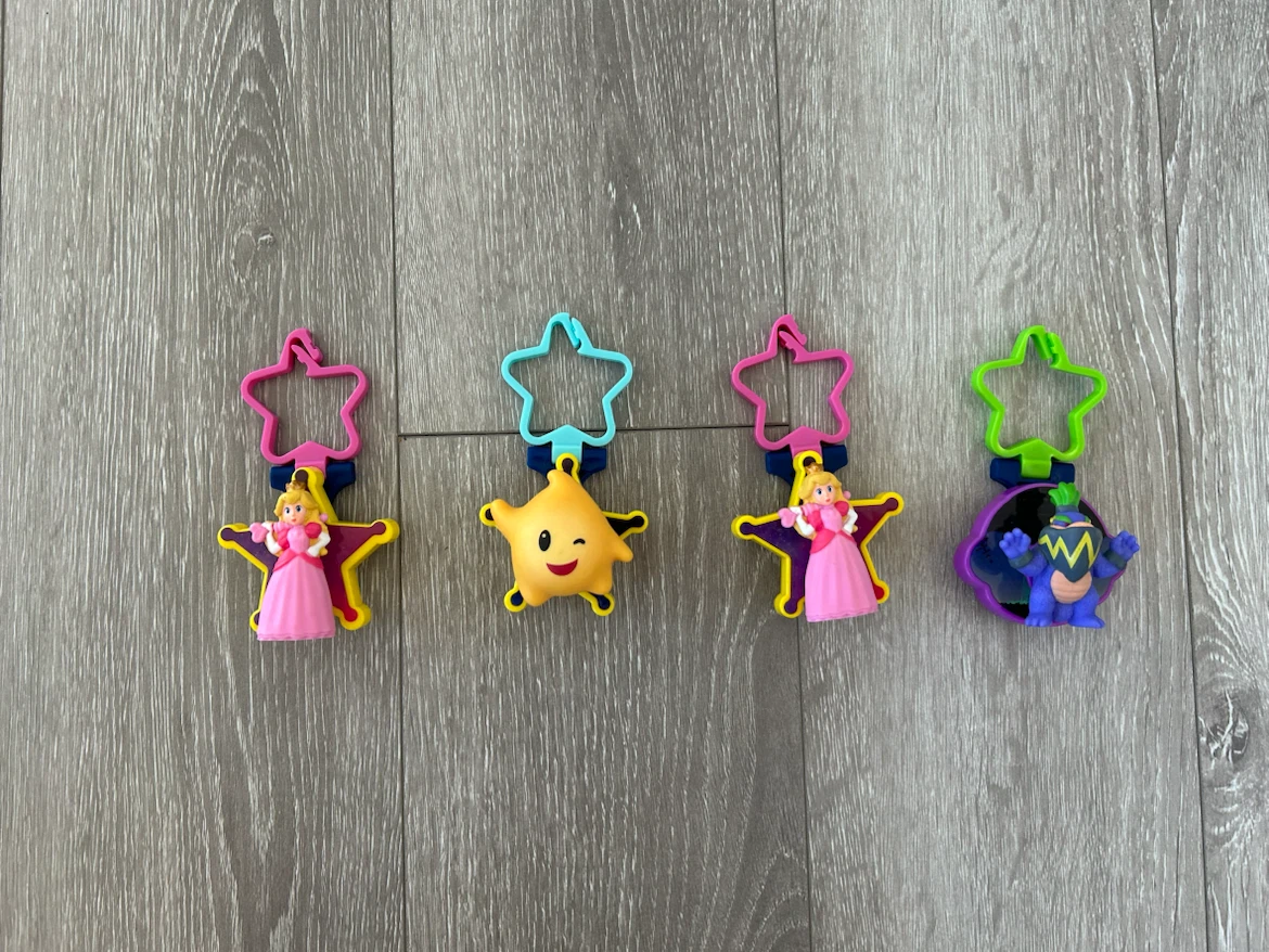 Super Mario character bag clips - photo 2