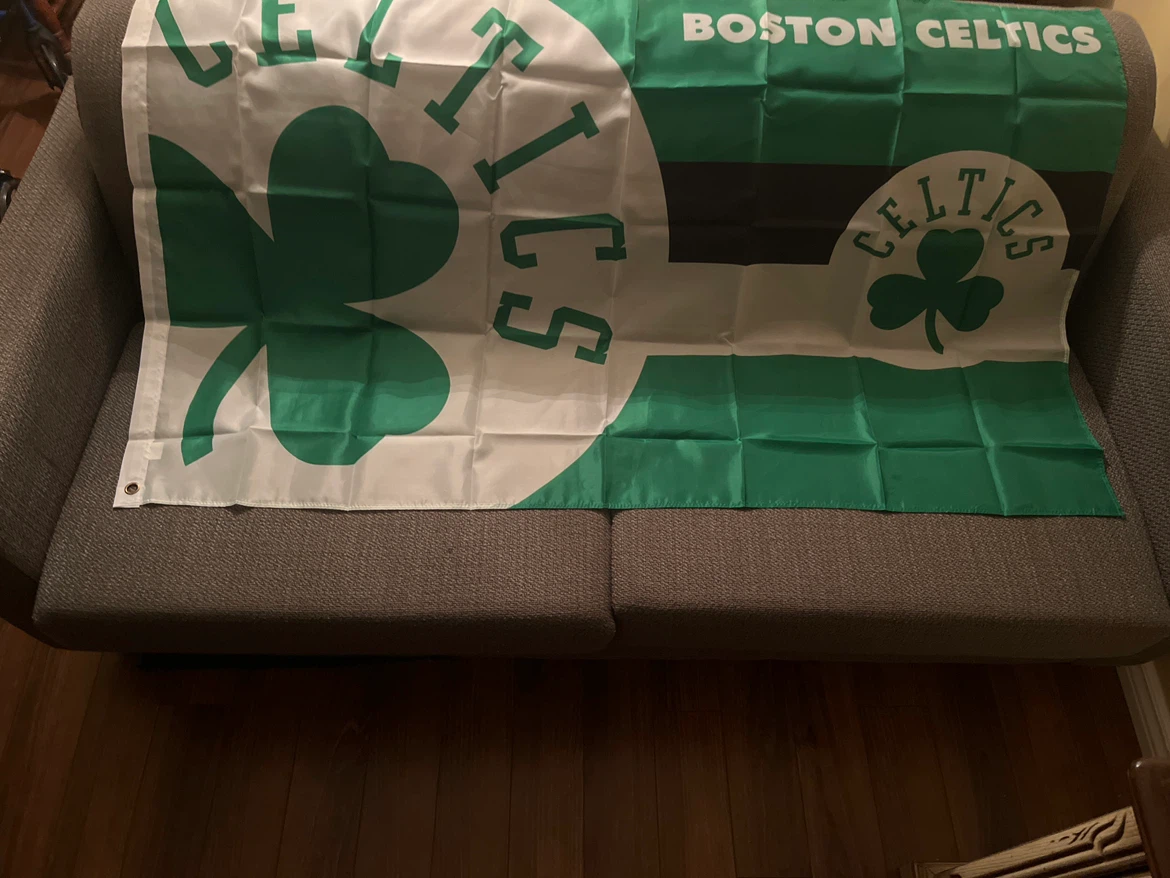 🍀 Brand New Boston Celtics 5'x3' Team Flag – Perfect Gift! 🍀 - photo 4