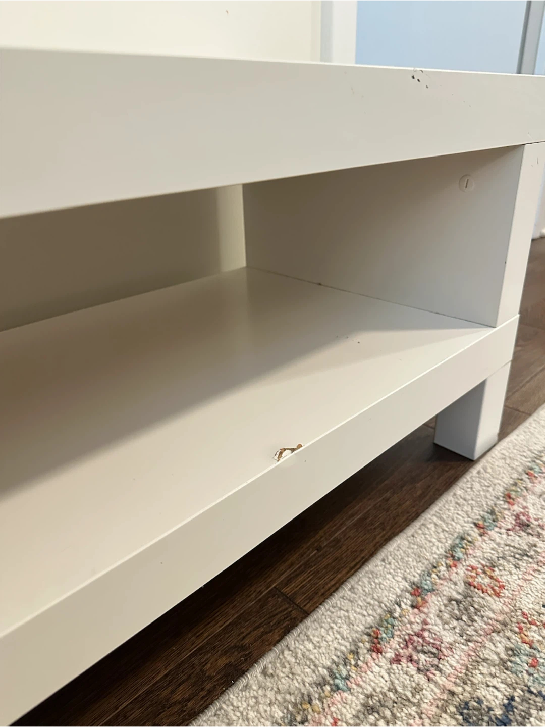 White IKEA TV Stand - photo 3