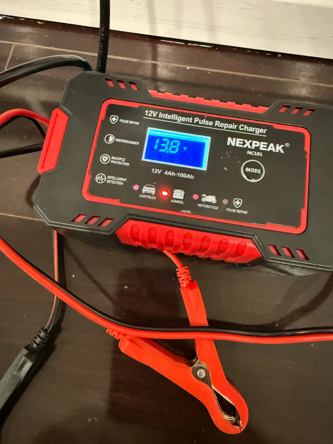 NEXPEAK NC101 12V Intelligent Pulse Repair Charger