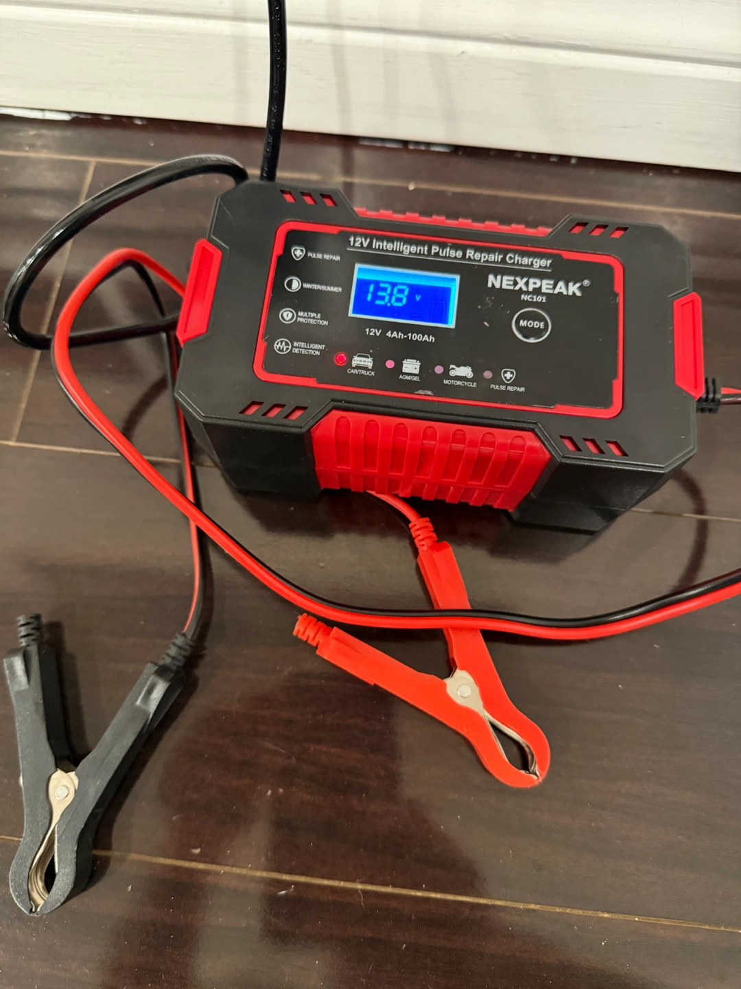 NEXPEAK NC101 12V Intelligent Pulse Repair Charger - photo 2
