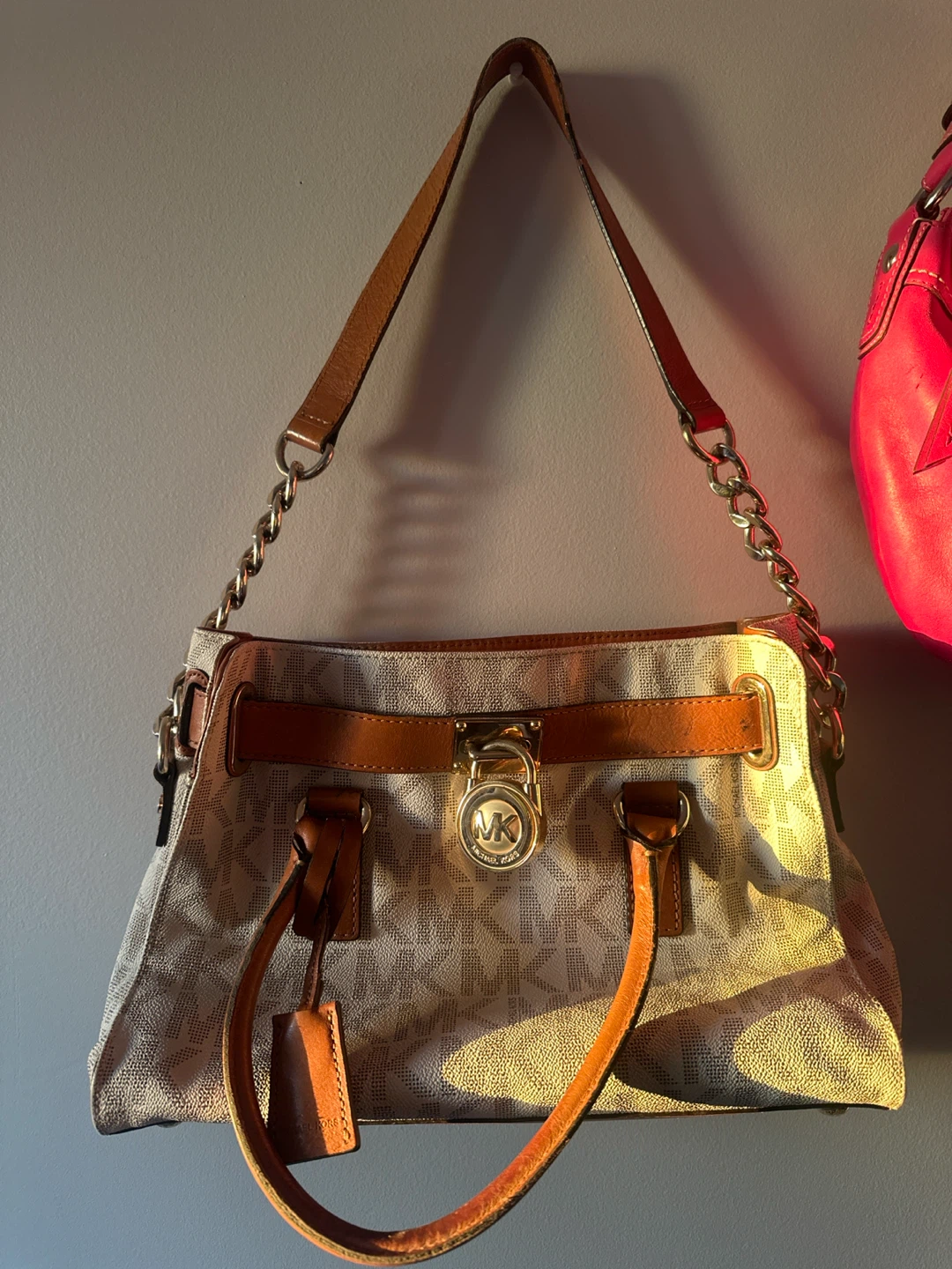 Michael Kors Signature Logo Shoulder Bag