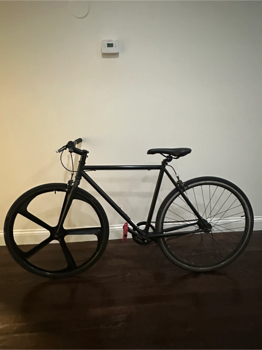 Black Fixed Gear Bike