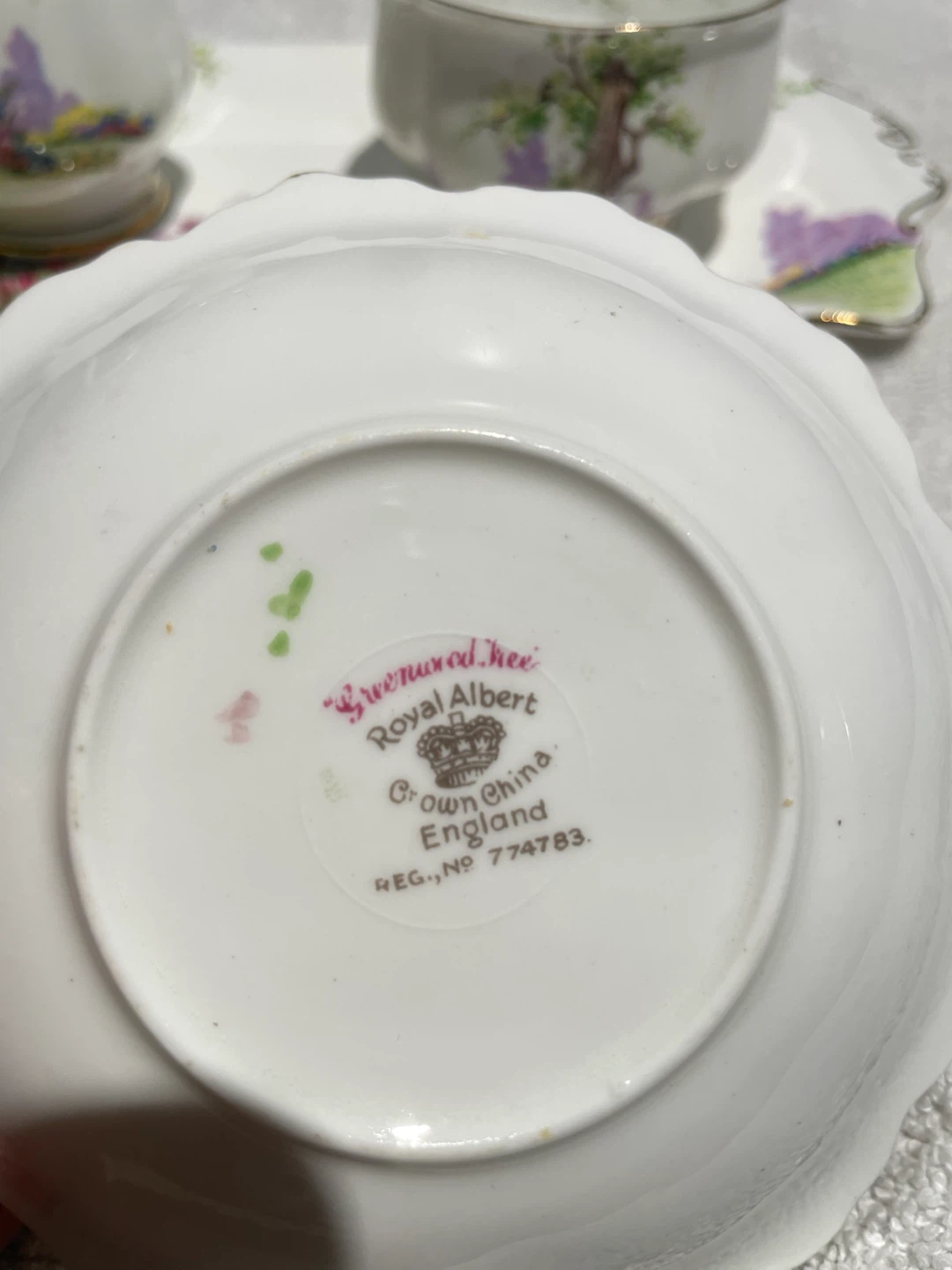 Royal Albert Greenwood Tree Creamer and Sugar Set - photo 5