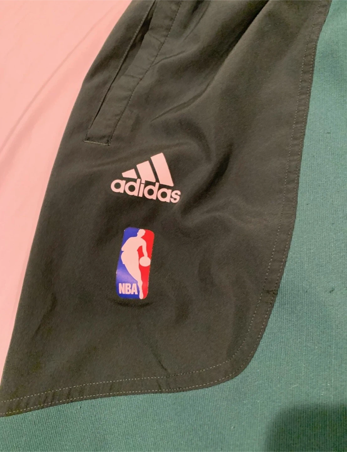 Boston Celtics Men's Medium ADIDAS NBA Warmup Track Pants - photo 3