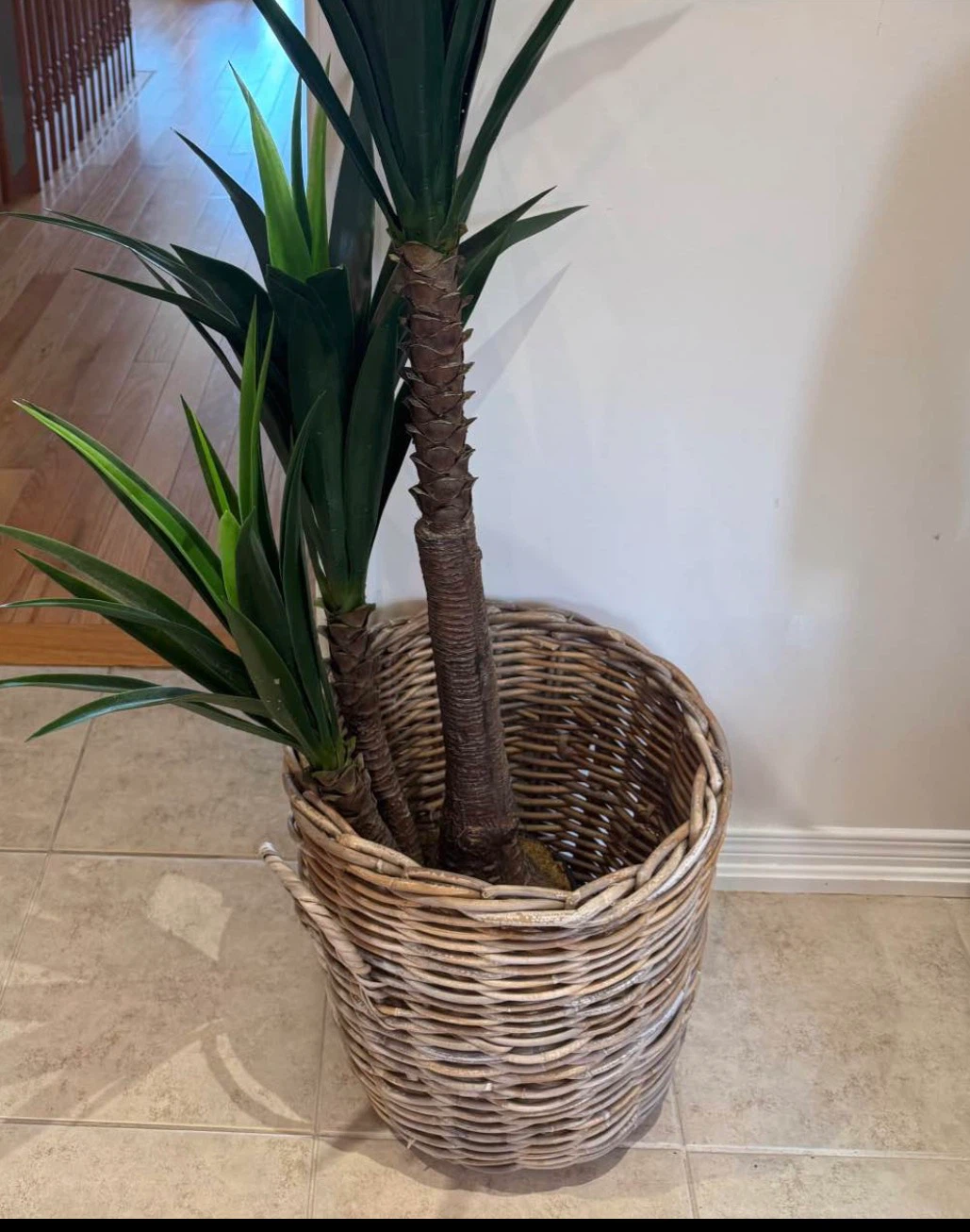 Large Wicker Basket - photo 4