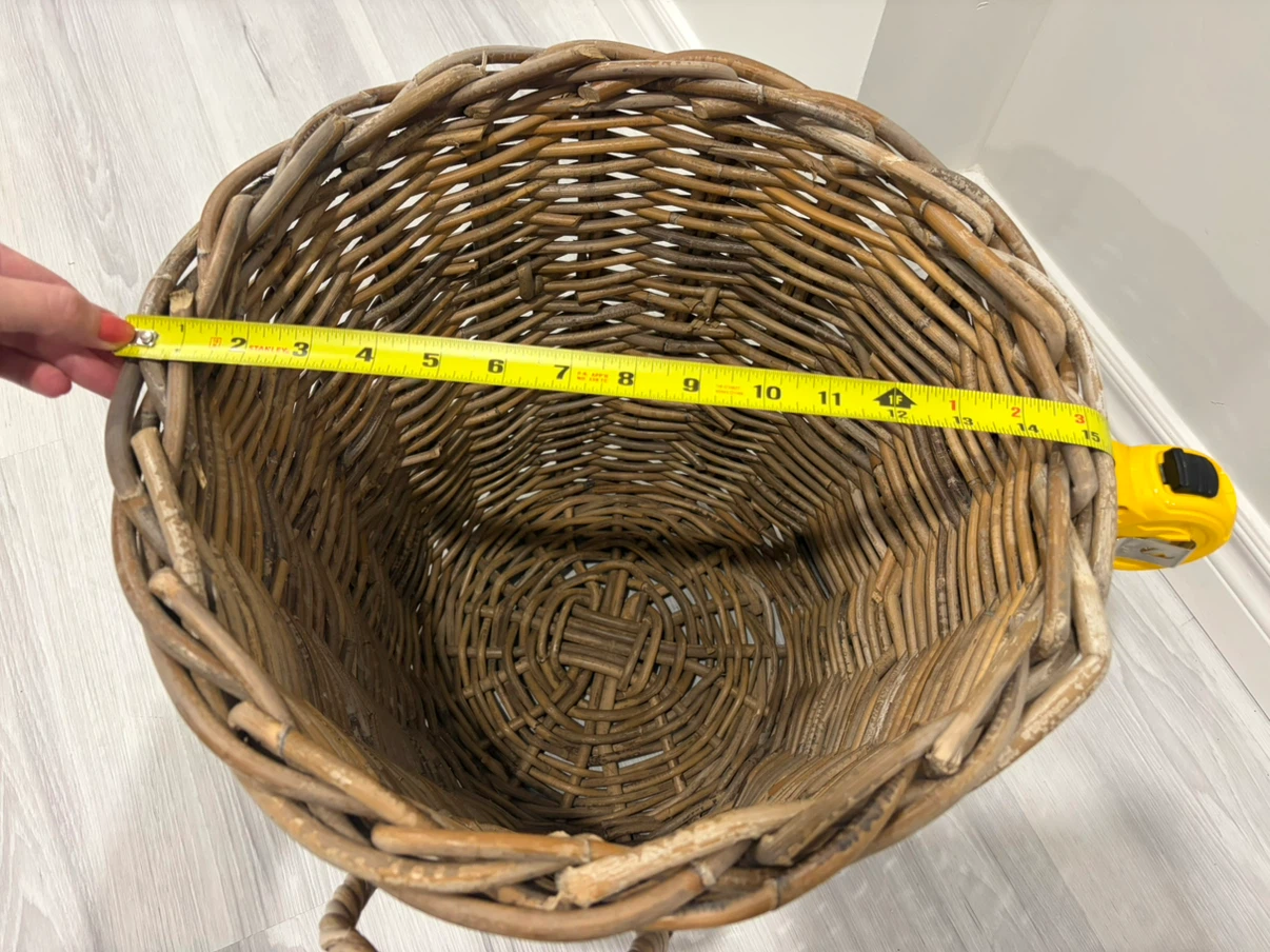 Large Wicker Basket - photo 5