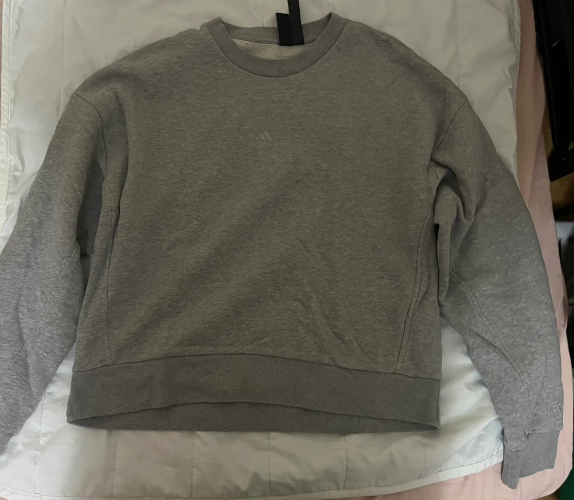 Adidas grey crewneck sweatshirt