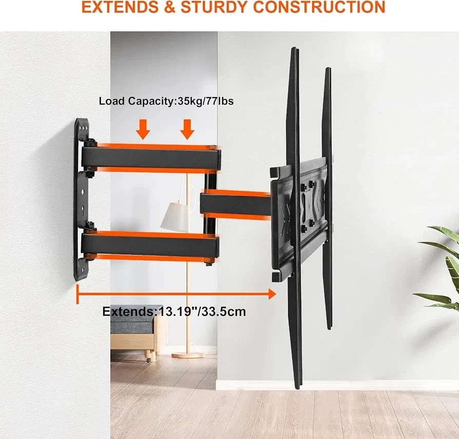 (BRAND NEW) Full Motion TV Wall Mount for 37 to 70 inch TVs - photo 2