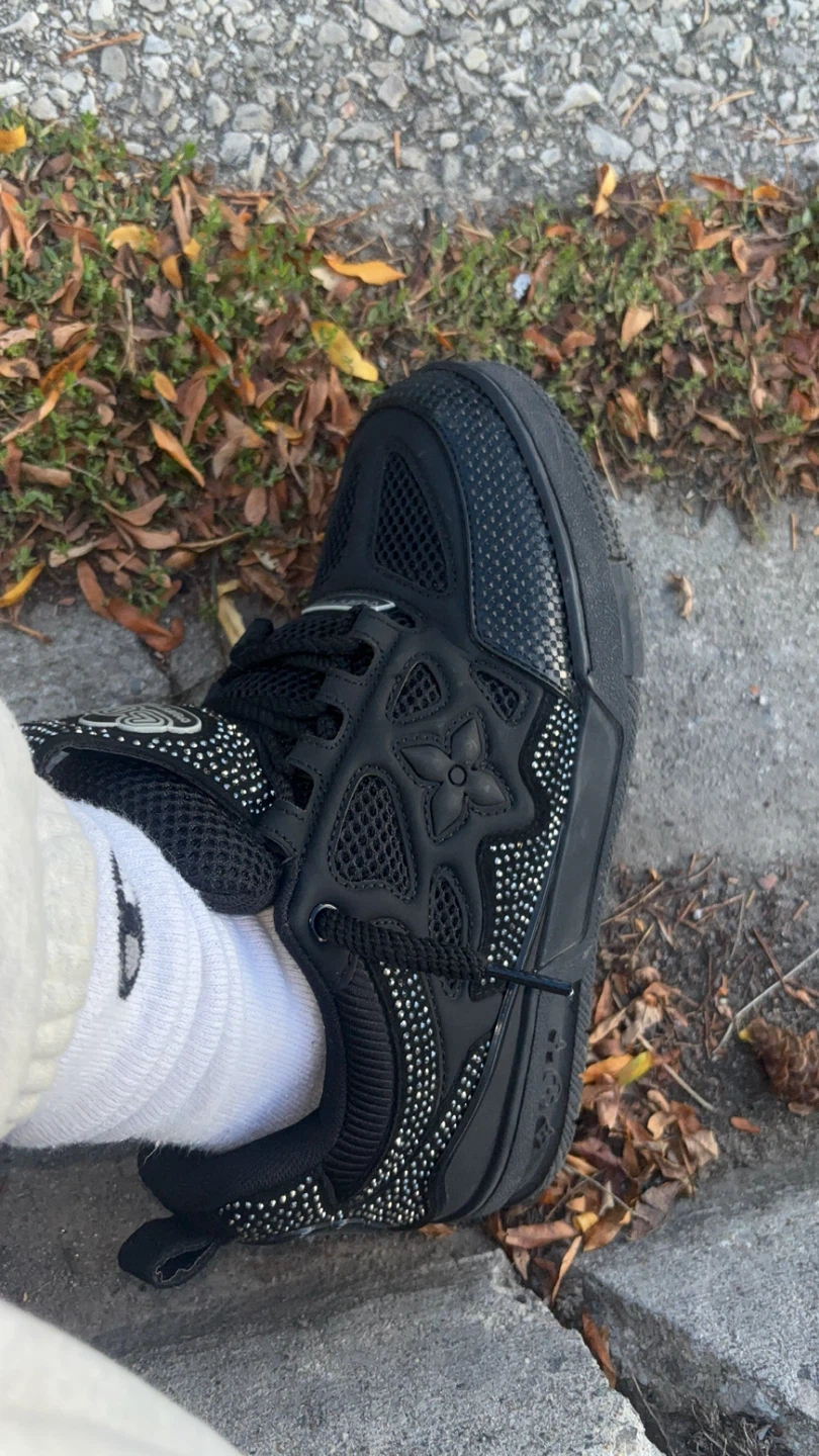 Louis Vuitton Skate Sneakers Black