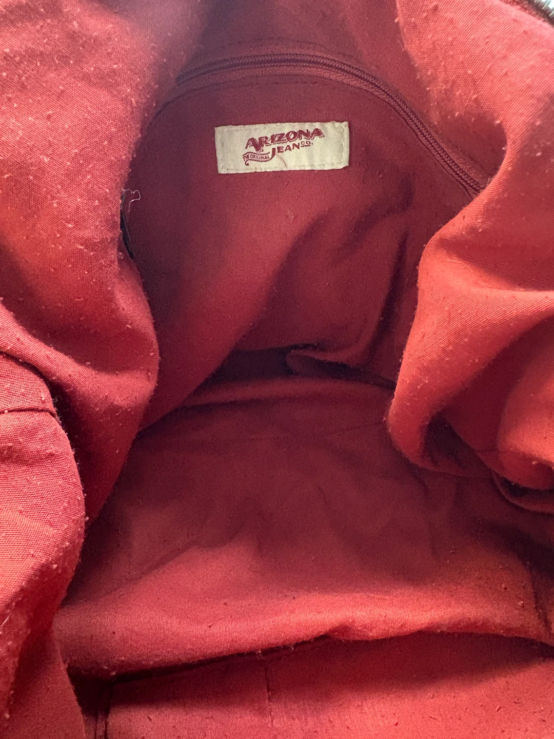Arizona Jean Co. Red Multi-Pocket Hobo Shoulder Bag - photo 3