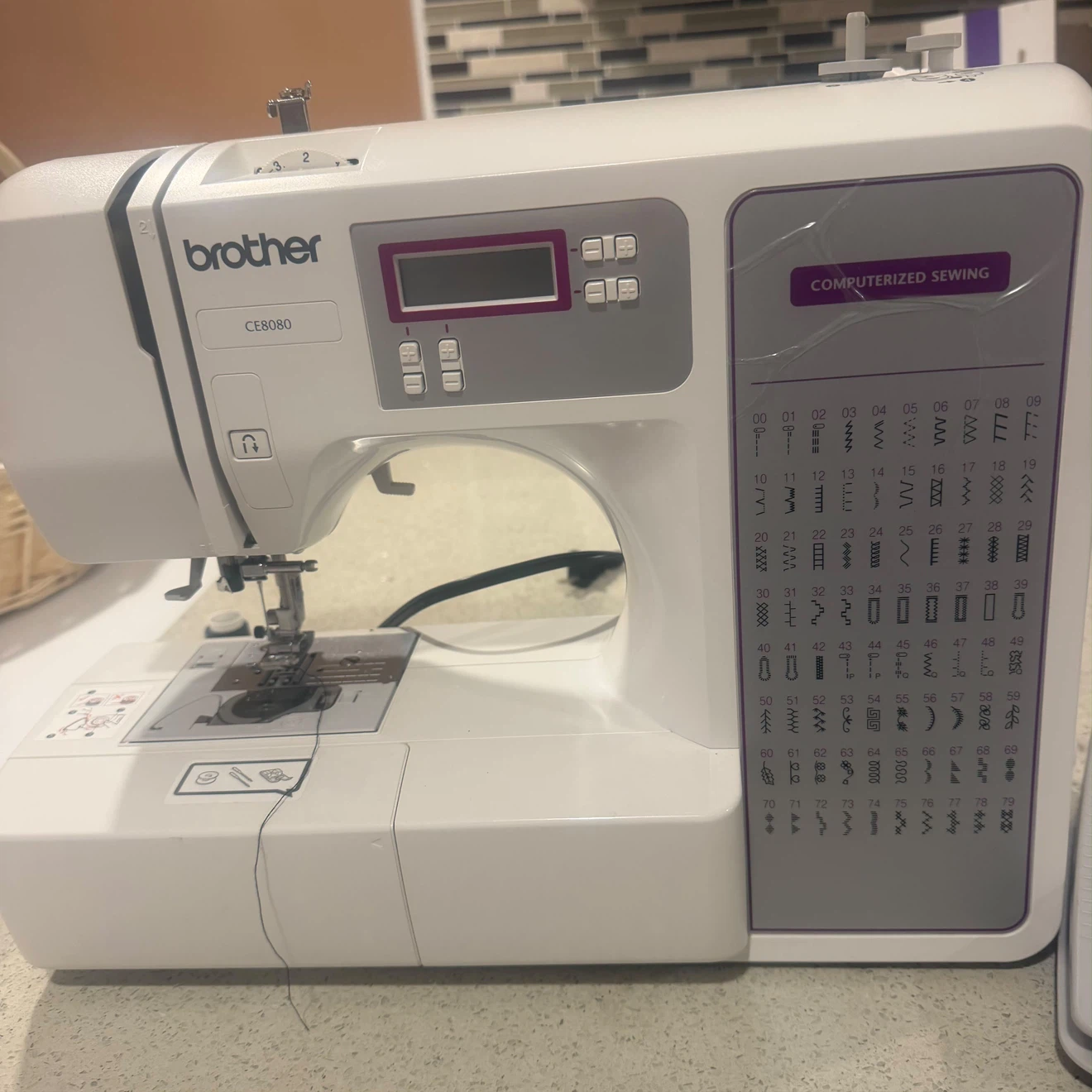 Brother CE8080 Computerized Sewing Machine - photo 3