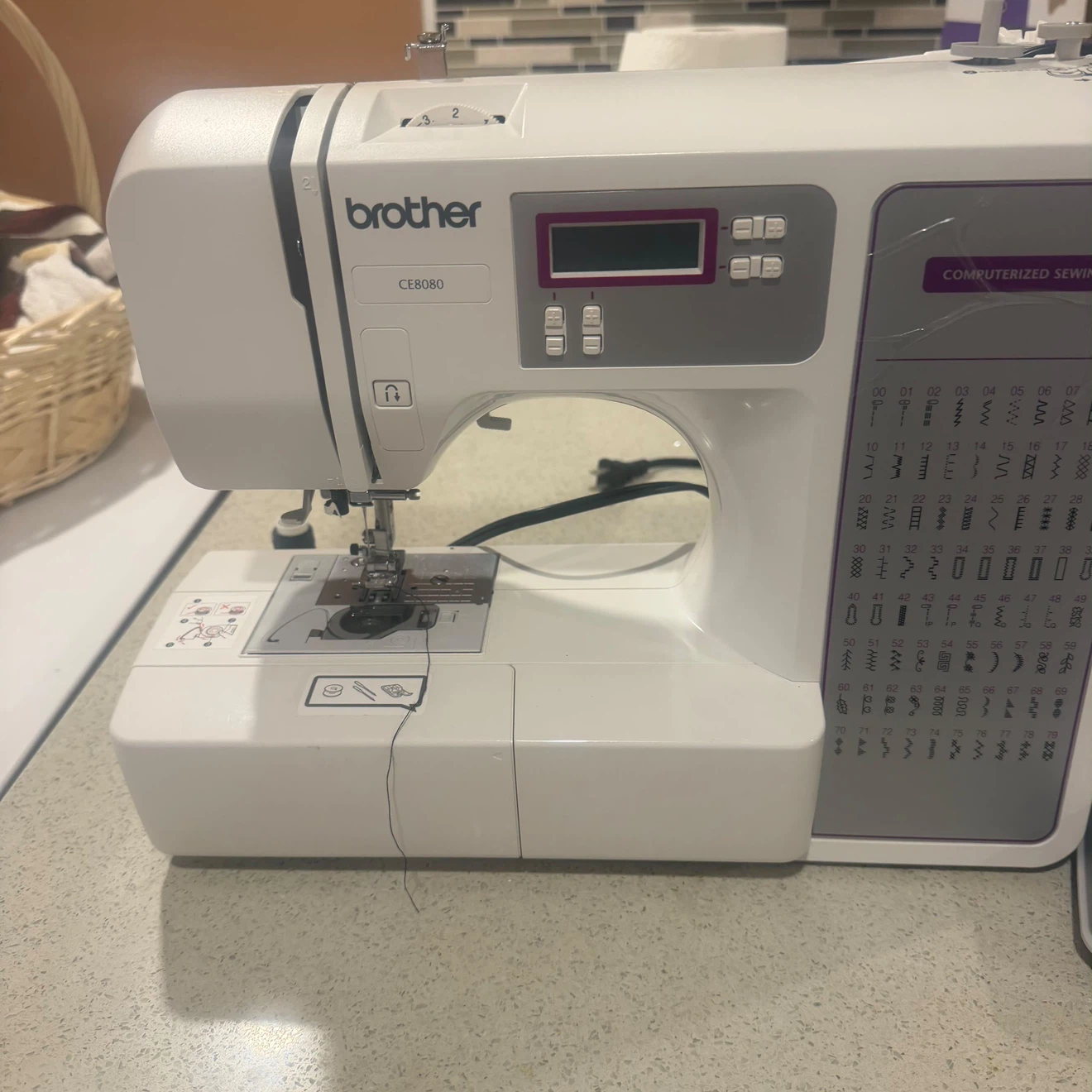 Brother CE8080 Computerized Sewing Machine - photo 4