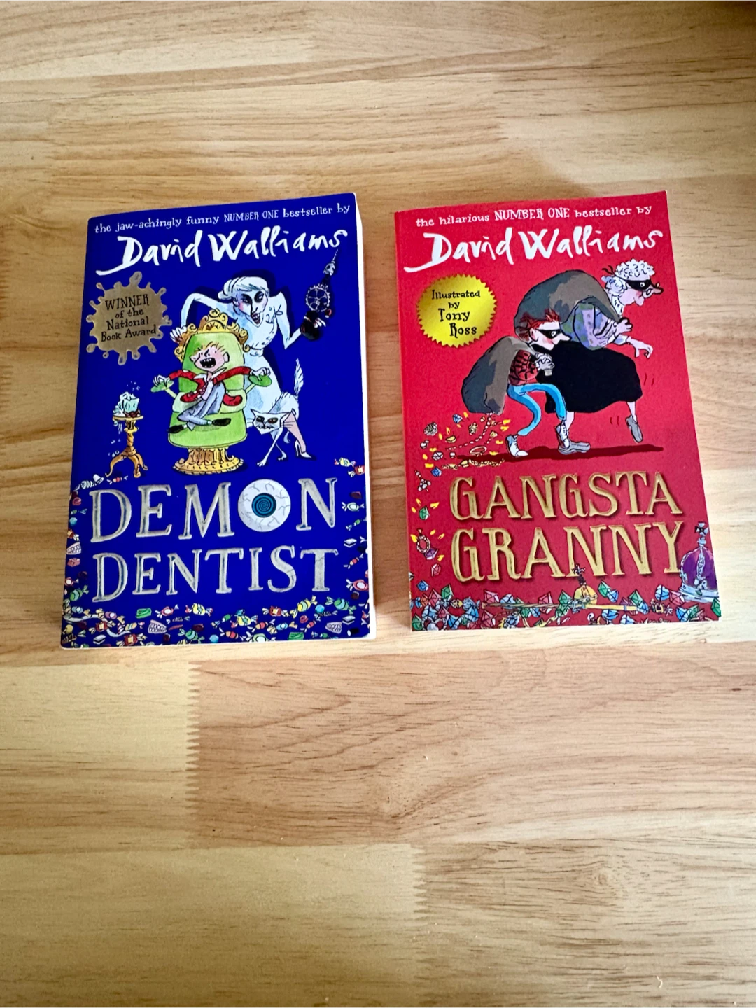 David Walliams Books: Demon Dentist and Gangsta Granny