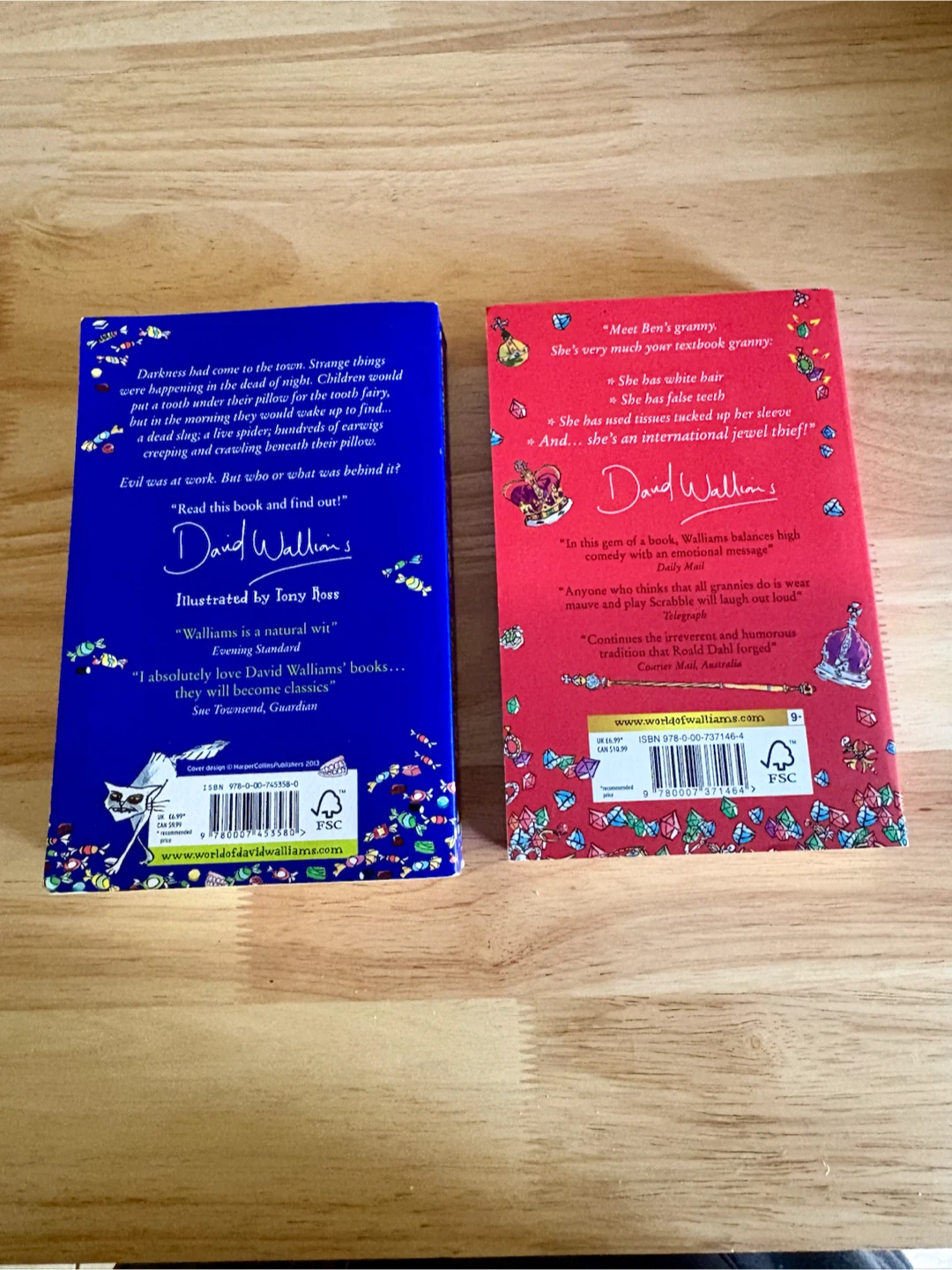 David Walliams Books: Demon Dentist and Gangsta Granny - photo 2