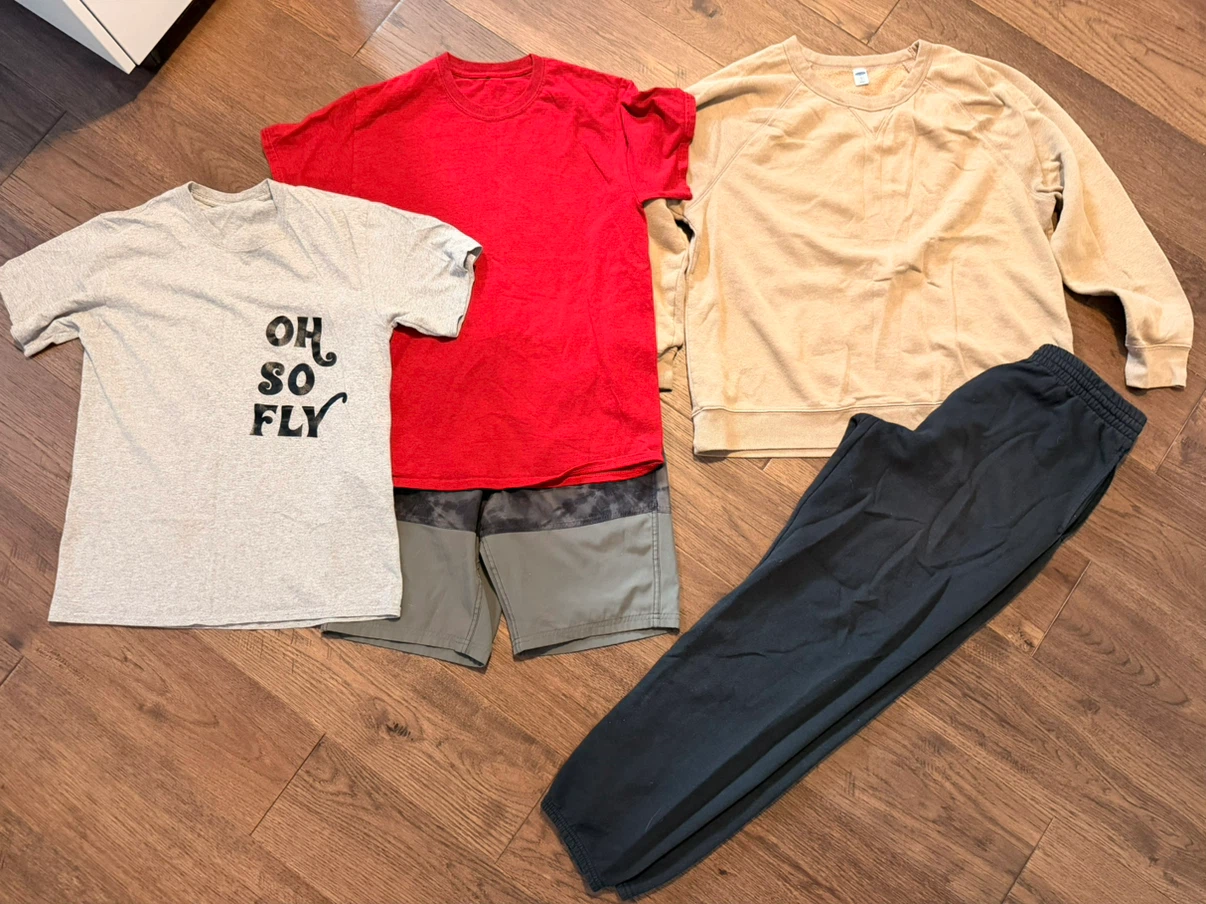 $5 for all!! Mens Large Size Clothing Bundle Assortment