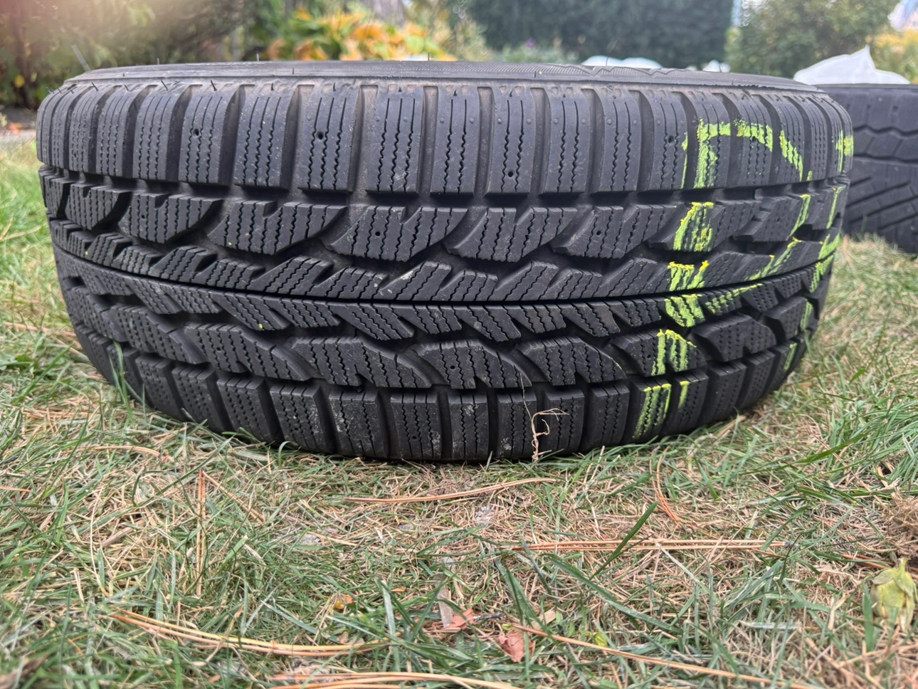 Set of 2 Continental & 2 Firestone Winter Tires on Steel Rims