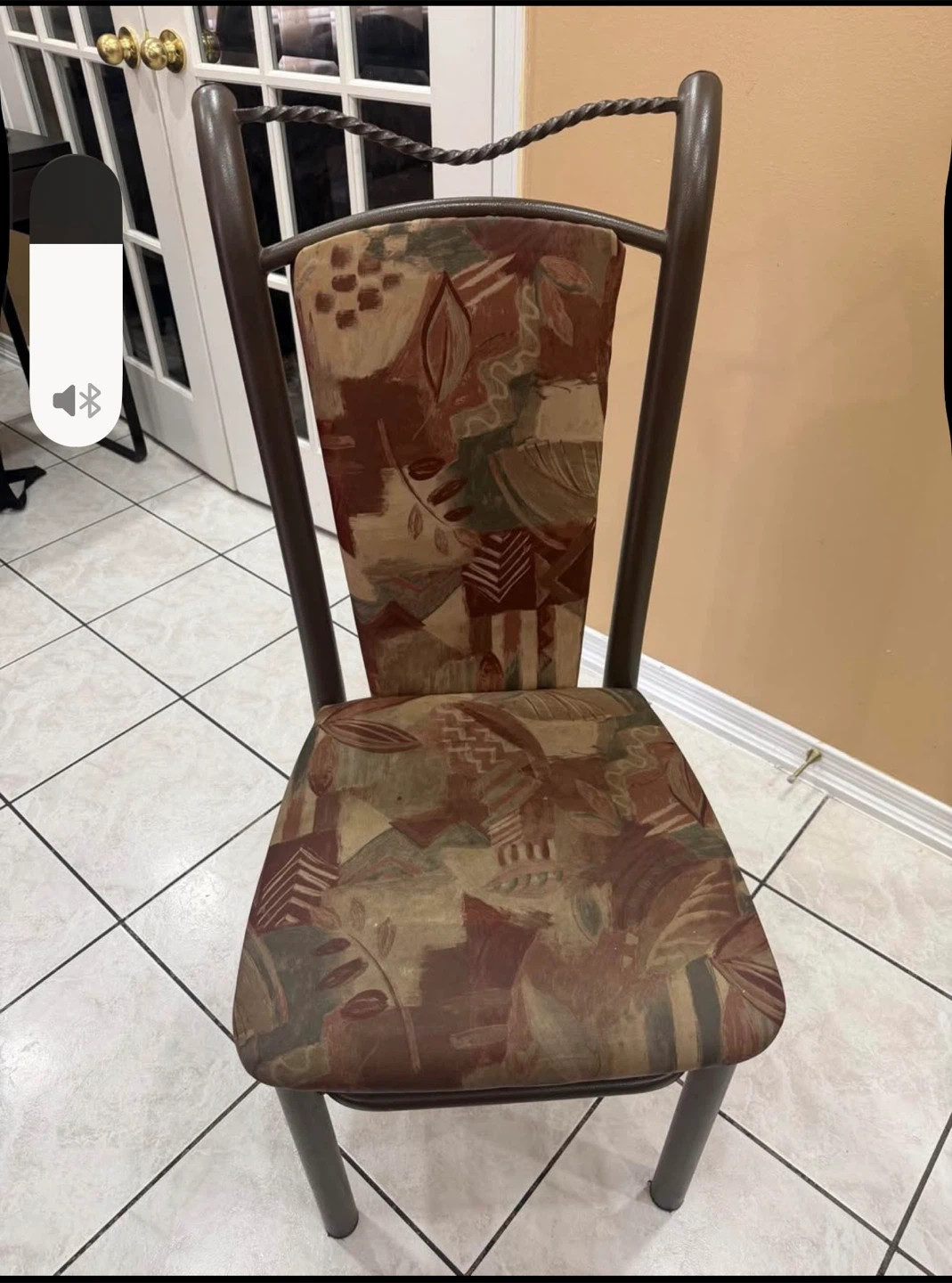 Set of six Metal Dining Chairs - photo 2