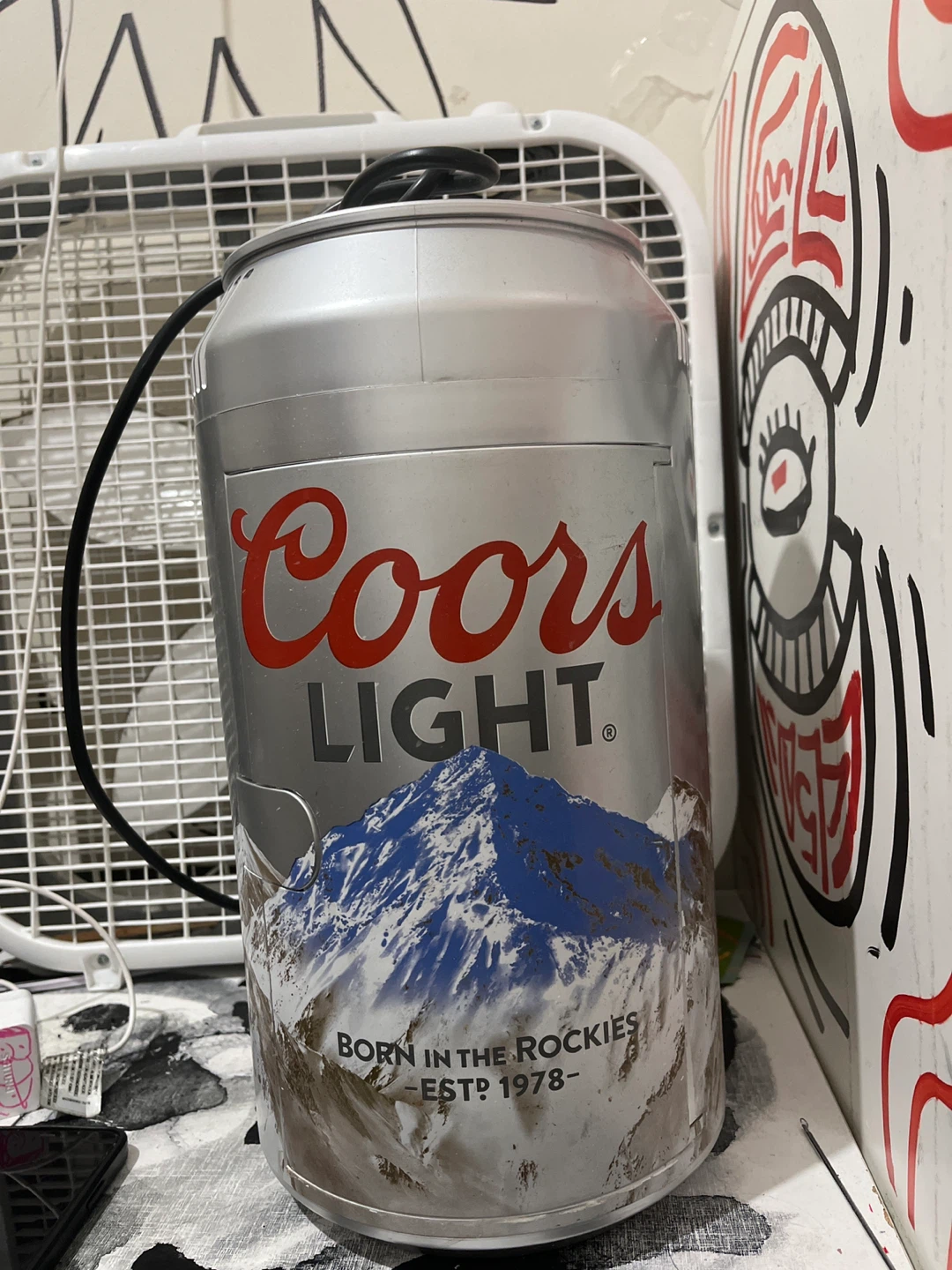 Coors Light Portable Mini Fridge