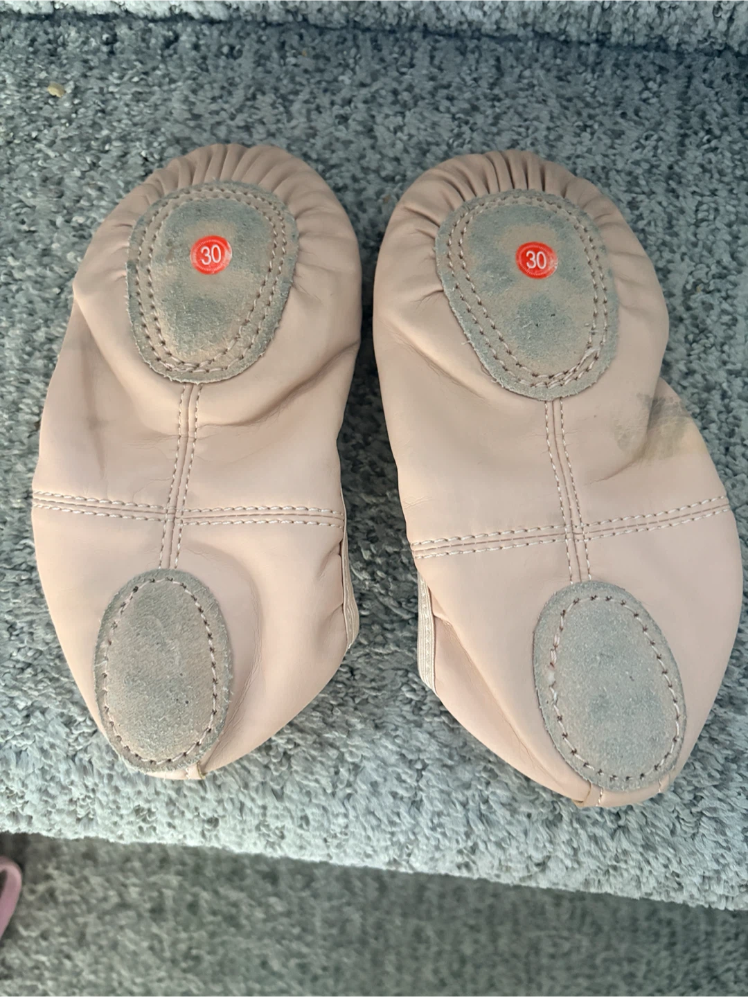 Pink Ballet Slippers Size 30 - photo 2