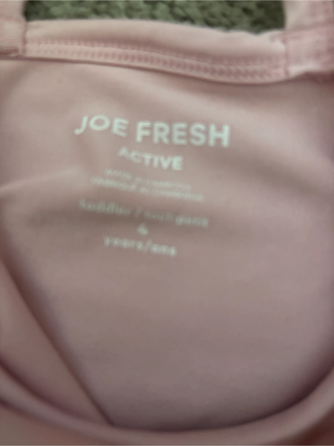 Joe Fresh Active bodysuit Pink Size 4 - photo 2