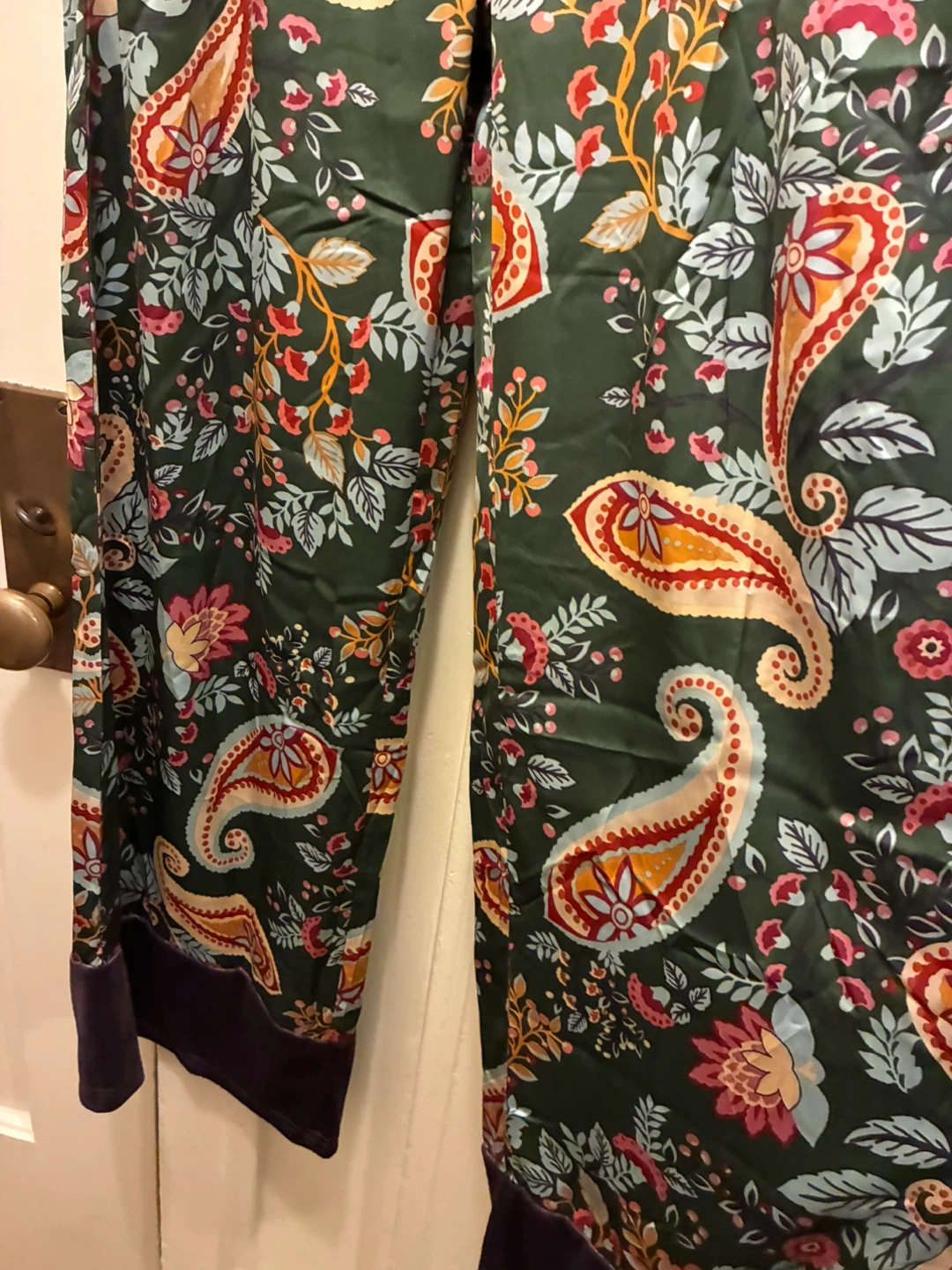 Umgee USA Floral Paisley Wide-Leg Pants - photo 2