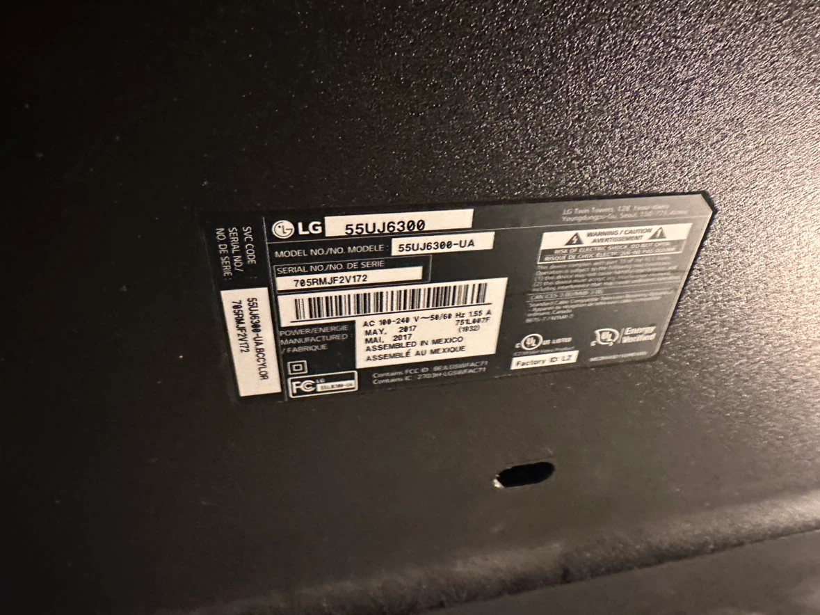 LG 55-inch 55UJ6300 4K Smart TV - photo 3