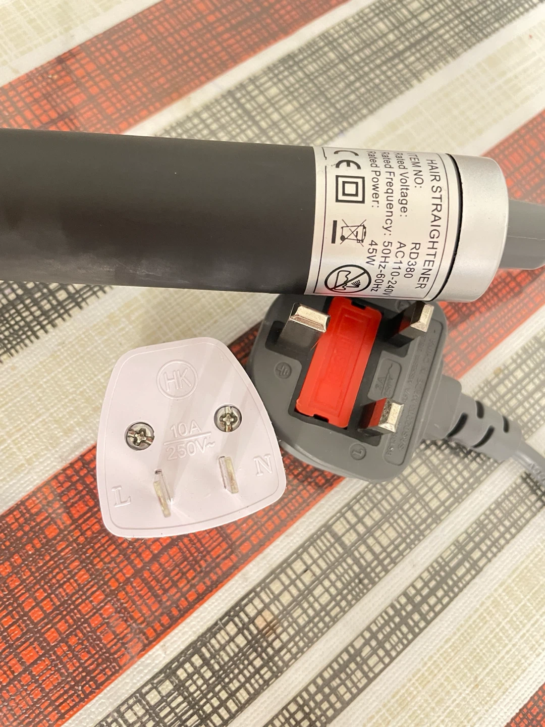 Temperature Control Hair Straightening Comb - photo 2
