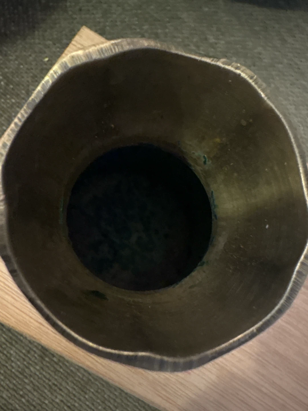 Vintage Brass Decorative Vessel - photo 3