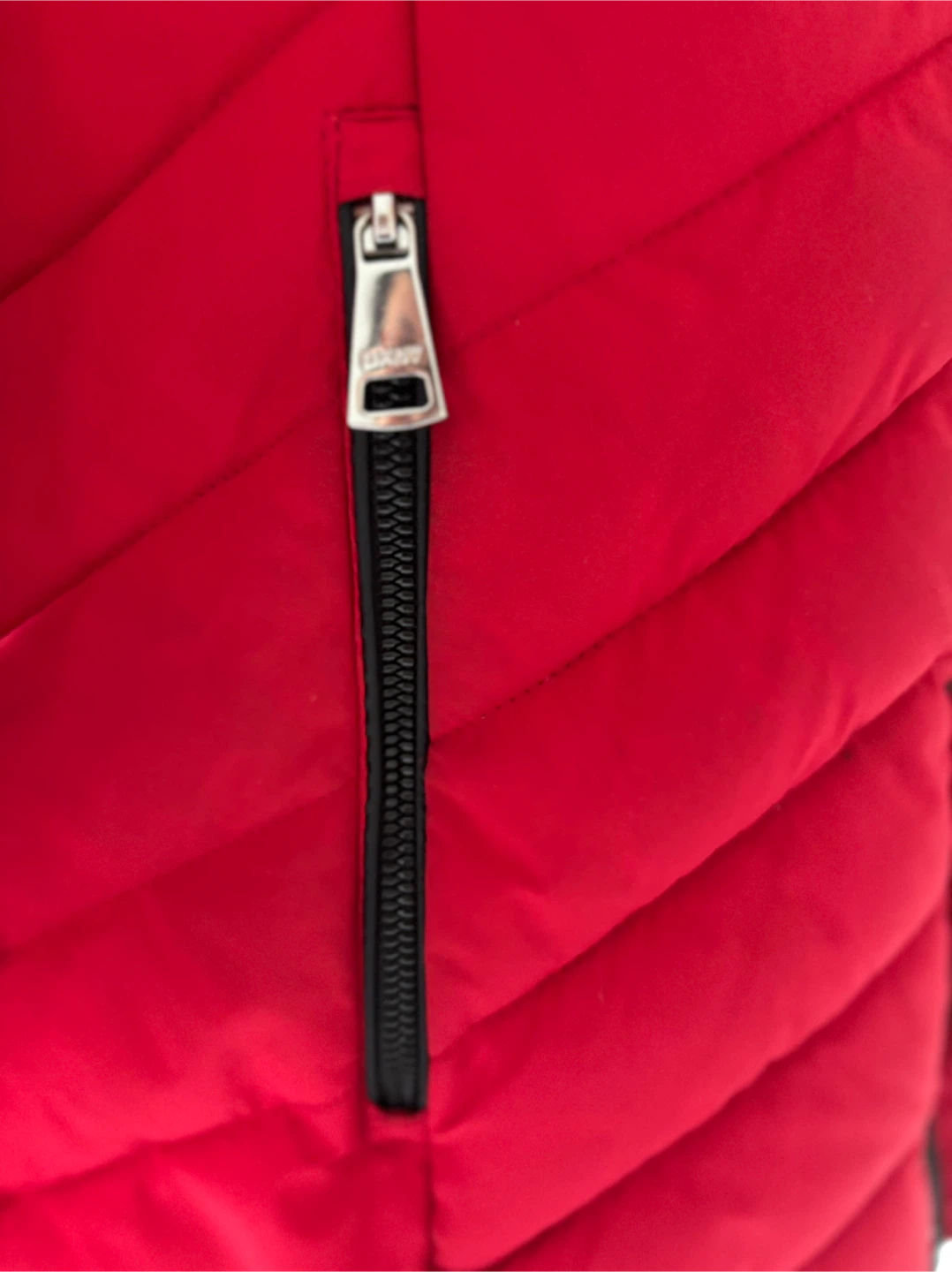 M - DKNY Red Puffer Jacket (excellent Conditions) - photo 4