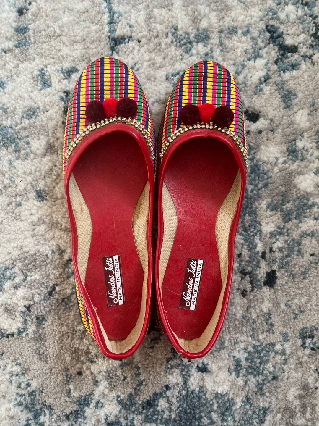 Nandni Jutti Multi-coloured Flats