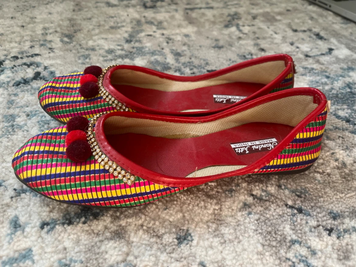 Nandni Jutti Multi-coloured Flats - photo 2