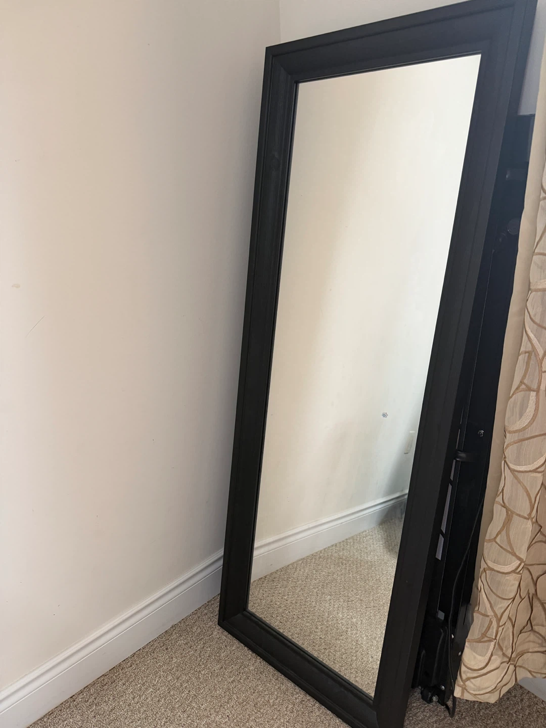 IKEA TOFTBYN Mirror Black
