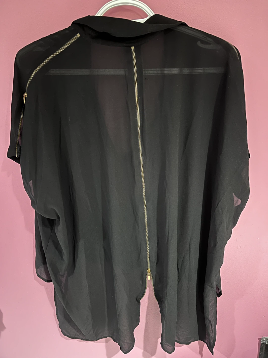 Black Sheer Shirt - photo 3
