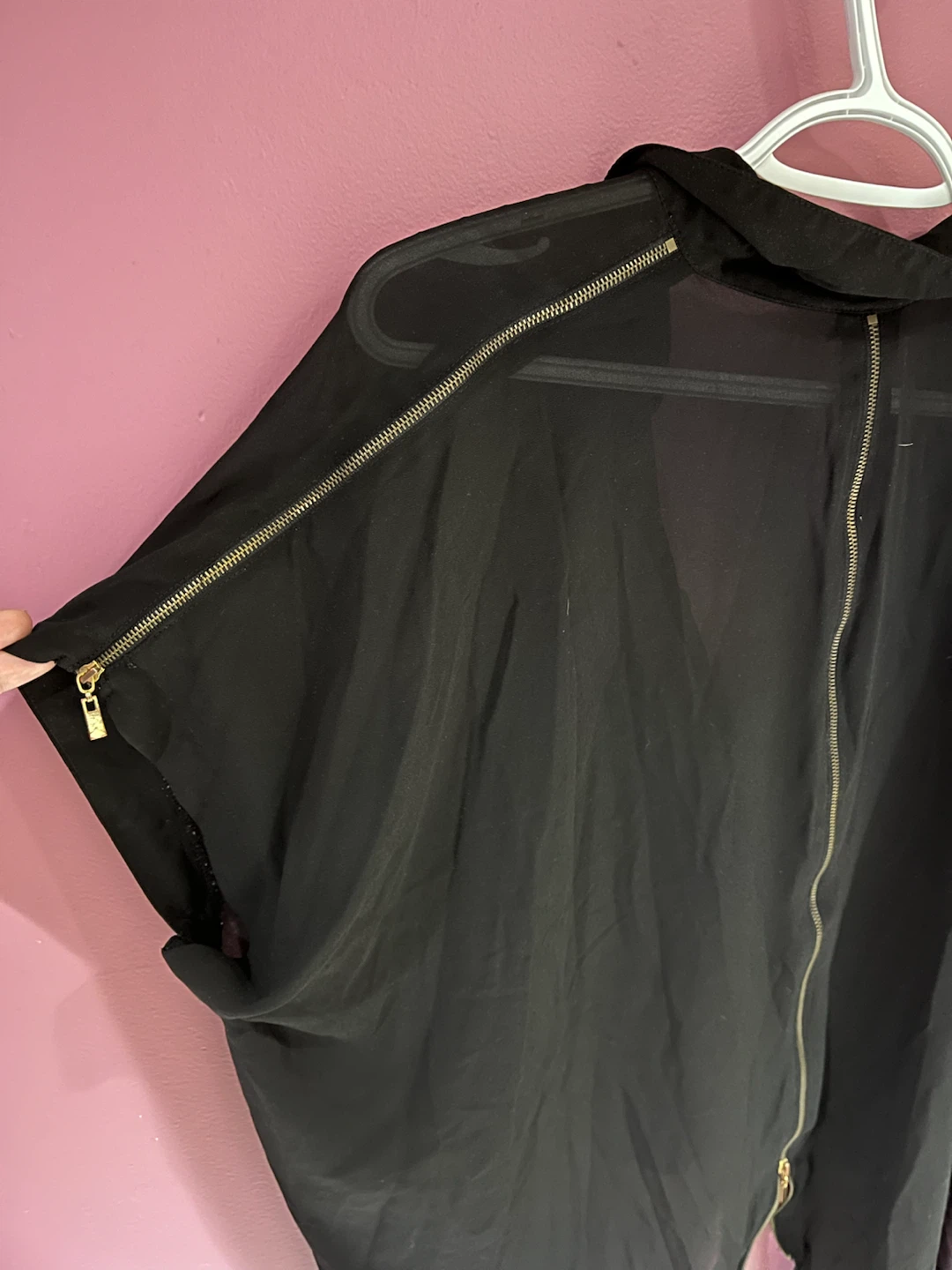 Black Sheer Shirt - photo 4
