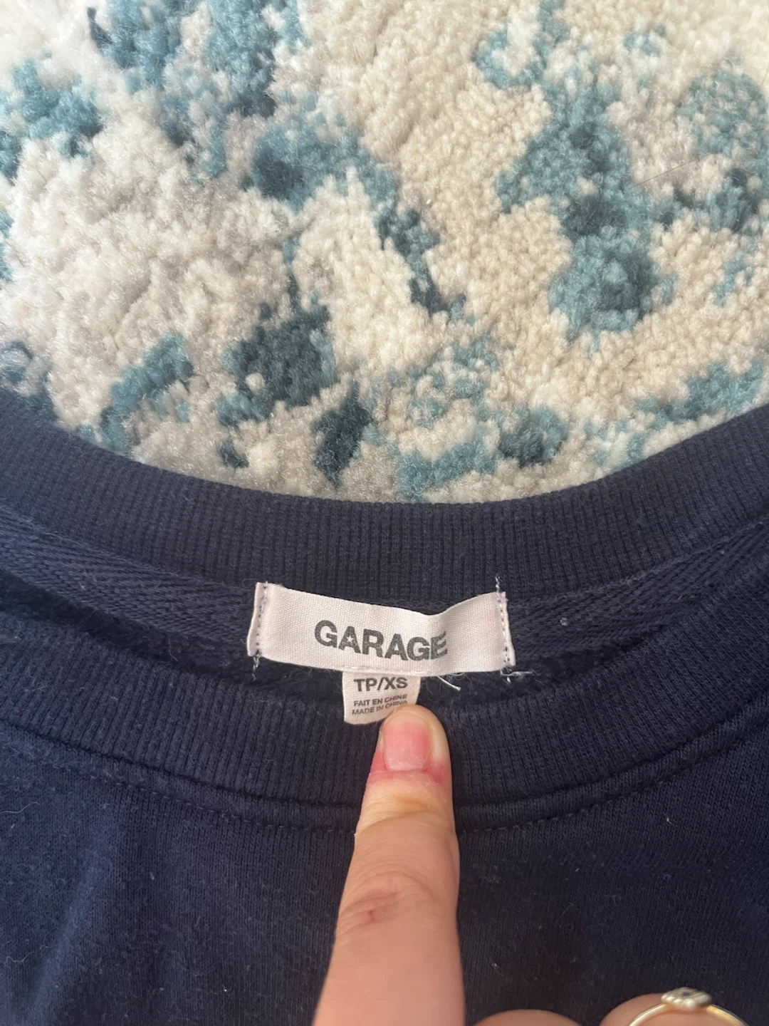 Garage Portland Navy Sweatshirt XS - photo 2