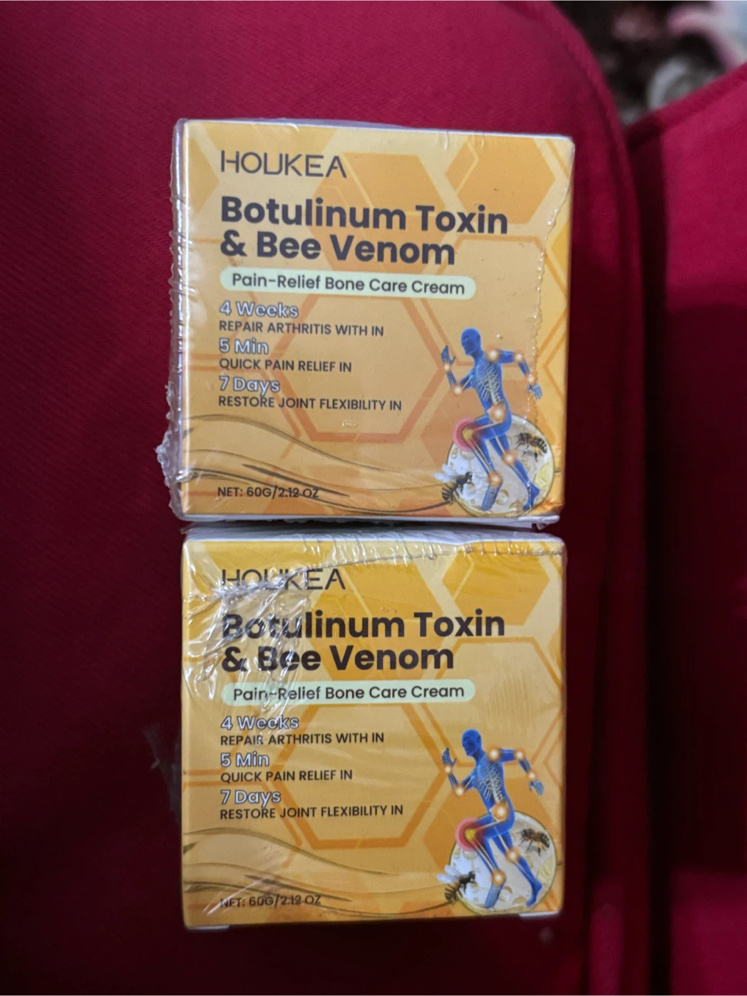 2 Houkea Bone Care Cream Boxes
