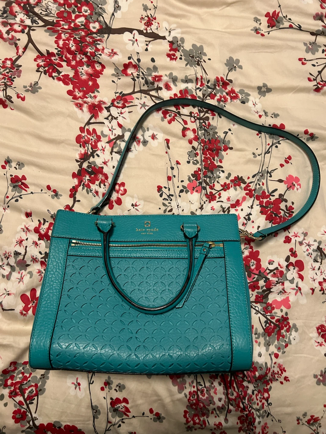 Kate Spade Teal Satchel
