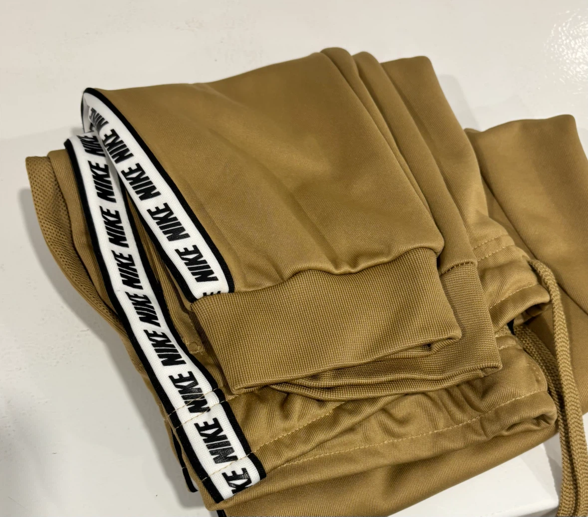 Nike gold Track Pants size men’s small