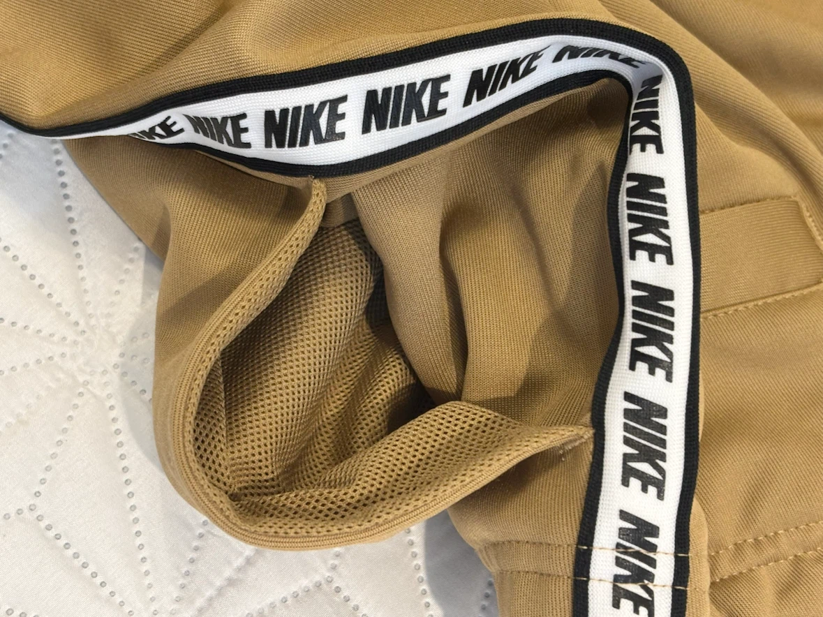 Nike gold Track Pants size men’s small - photo 5
