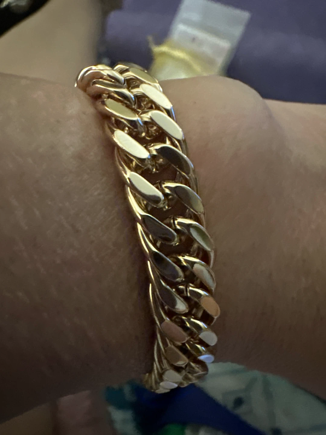 18k rose gold laminated Bracelet - photo 3