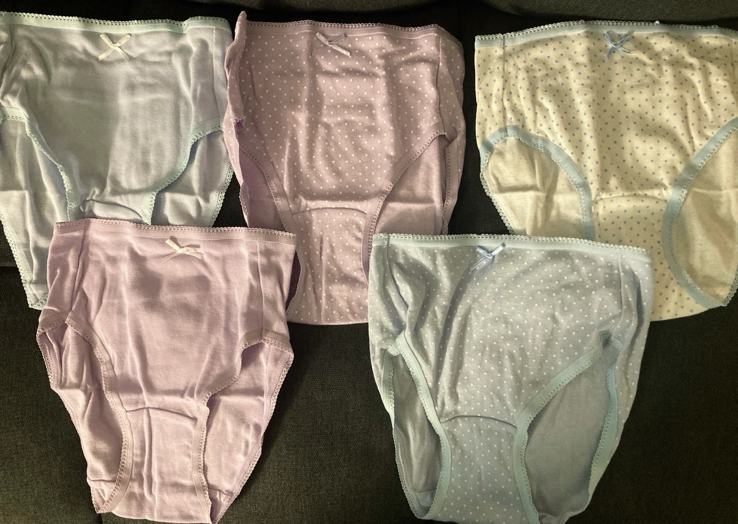 Brand New, never worn. Set of 5 Cotton underwear for women - photo 2