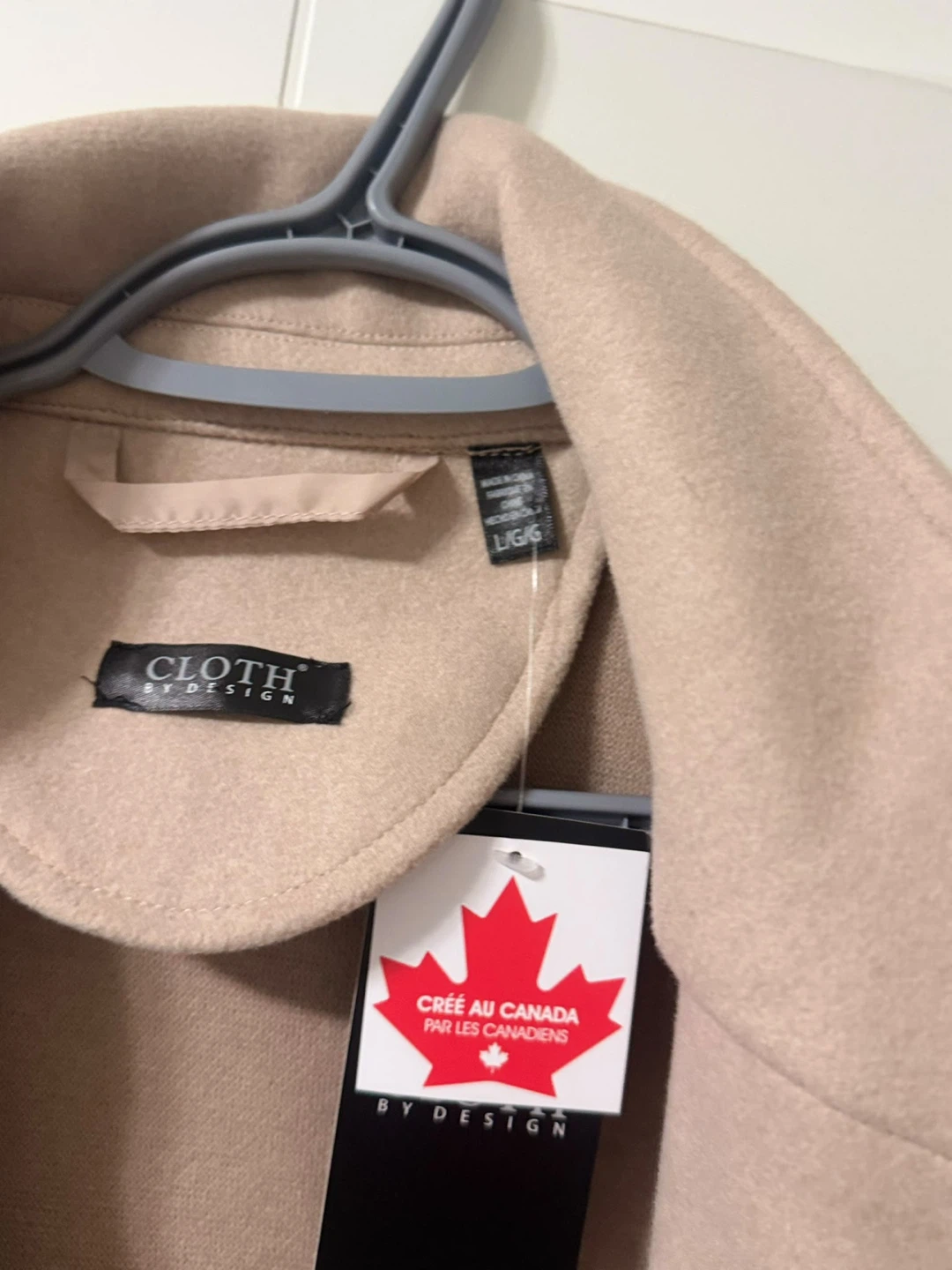 Cloth By Design Beige Trench Coat - photo 3